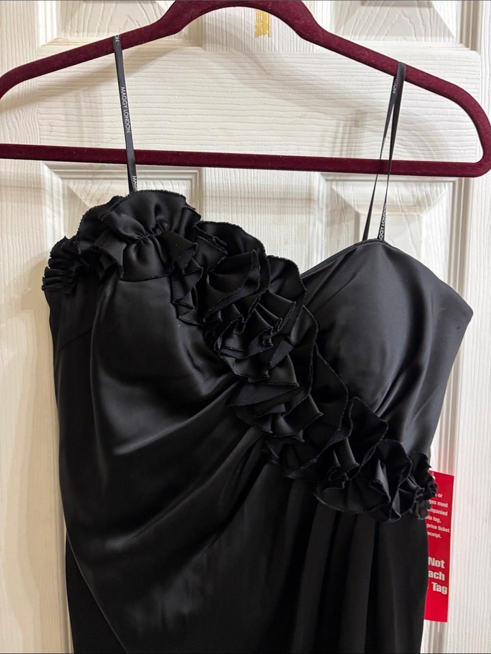 Maggy London Black fully lined Evening Dress. NWT